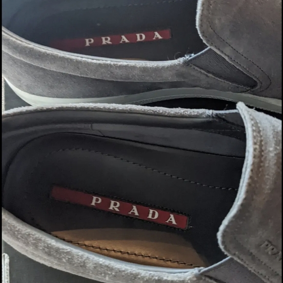 Prada Suede Slip-ons - Picture 4 of 5